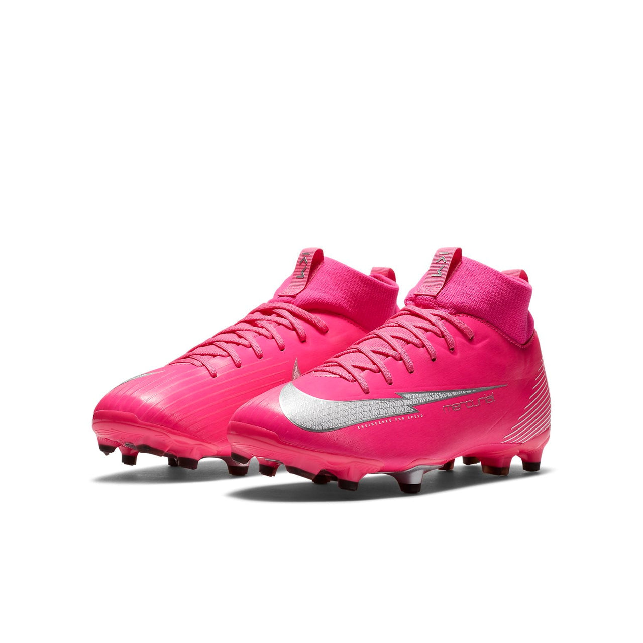 (GS) Nike Mercurial Superfly 7 Academy MG 'Pinkred Black Gray' DB5609-611