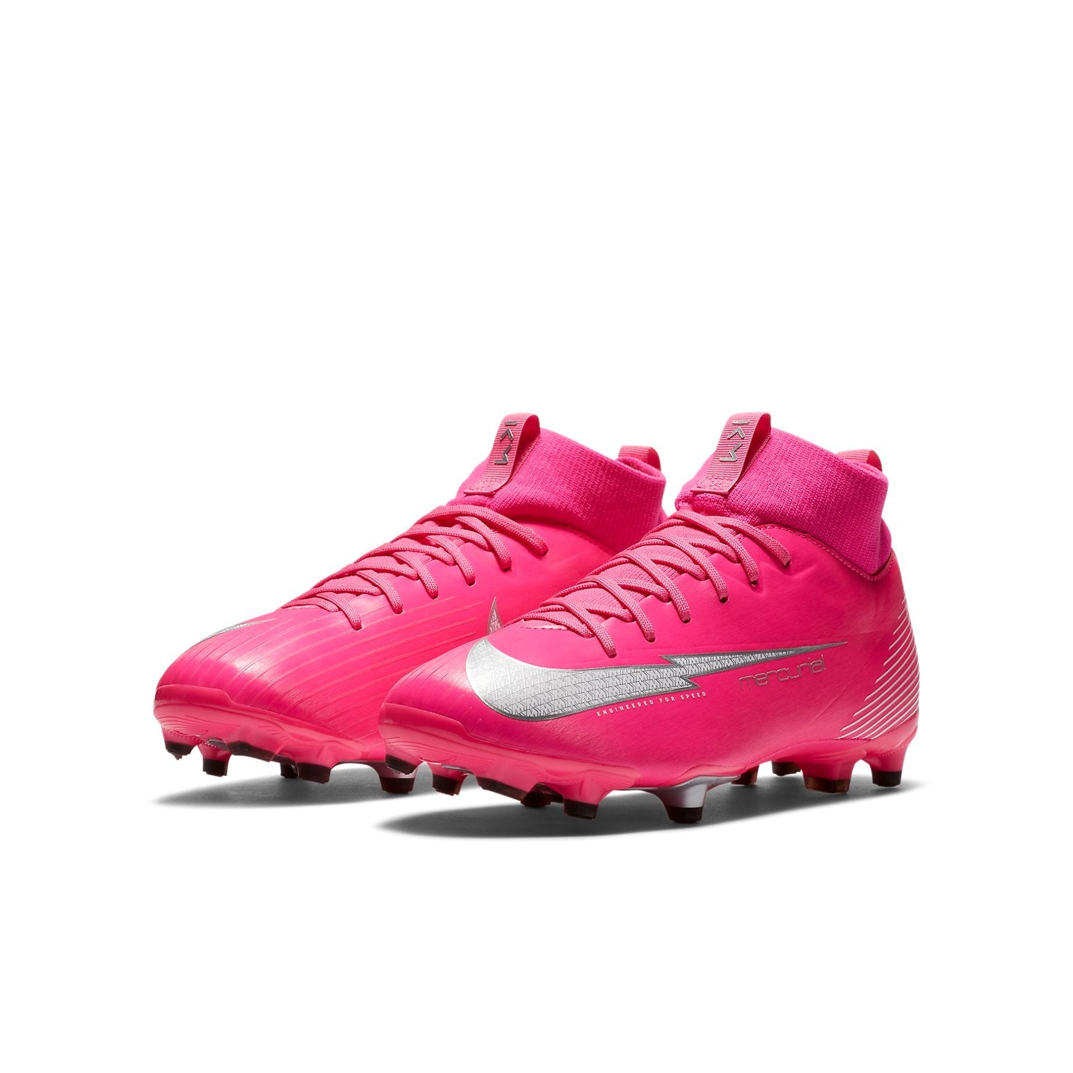 (GS) Nike Mercurial Superfly 7 Academy MG 'Pinkred Black Gray' DB5609-611