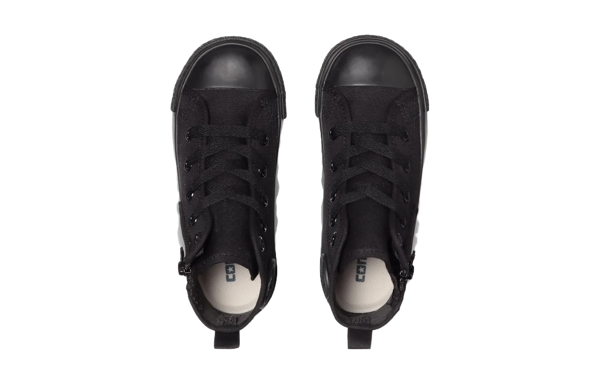 (GS) Converse Chuck Taylor All Star Zip Hi Japan 'All Black' 32712047