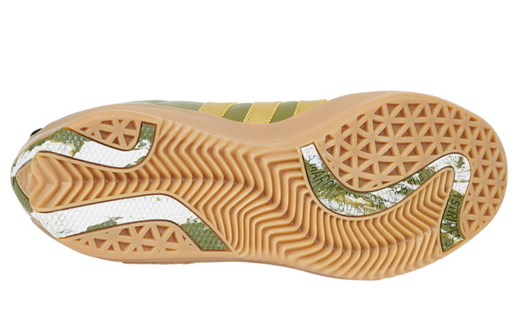 adidas x PALACE Samba Puig 'Focus Olive Metallic Gold' HQ6100