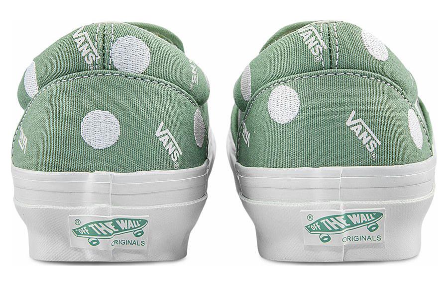 Vans OG Classic Slip-On LX 'Polka Dot - Green' VN0A45JKLDN
