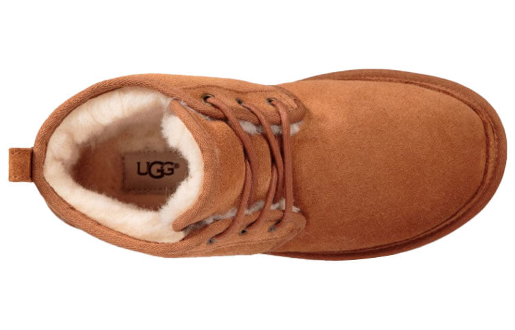 (WMNS) UGG Neumel Boot Lacing Fleece Lined 1094269-CHE
