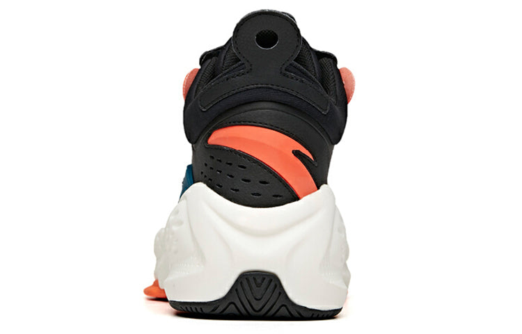 ANTA Skateboarding Series Sneakers High 'Black White Blue' 112048080-8