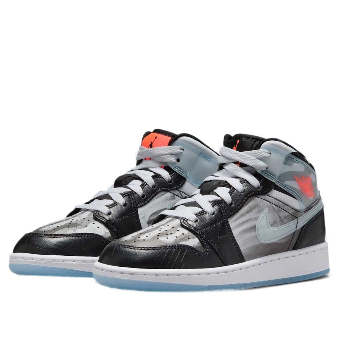 (GS) Air Jordan 1 Mid 'X-Ray' HF3210-001