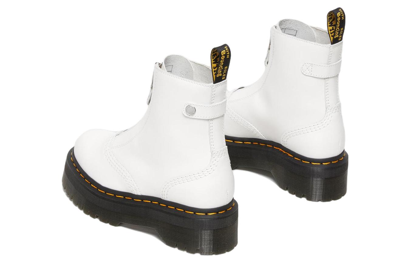 (WMNS) Dr. Martens Jetta Platform Boots 'White' 27656100