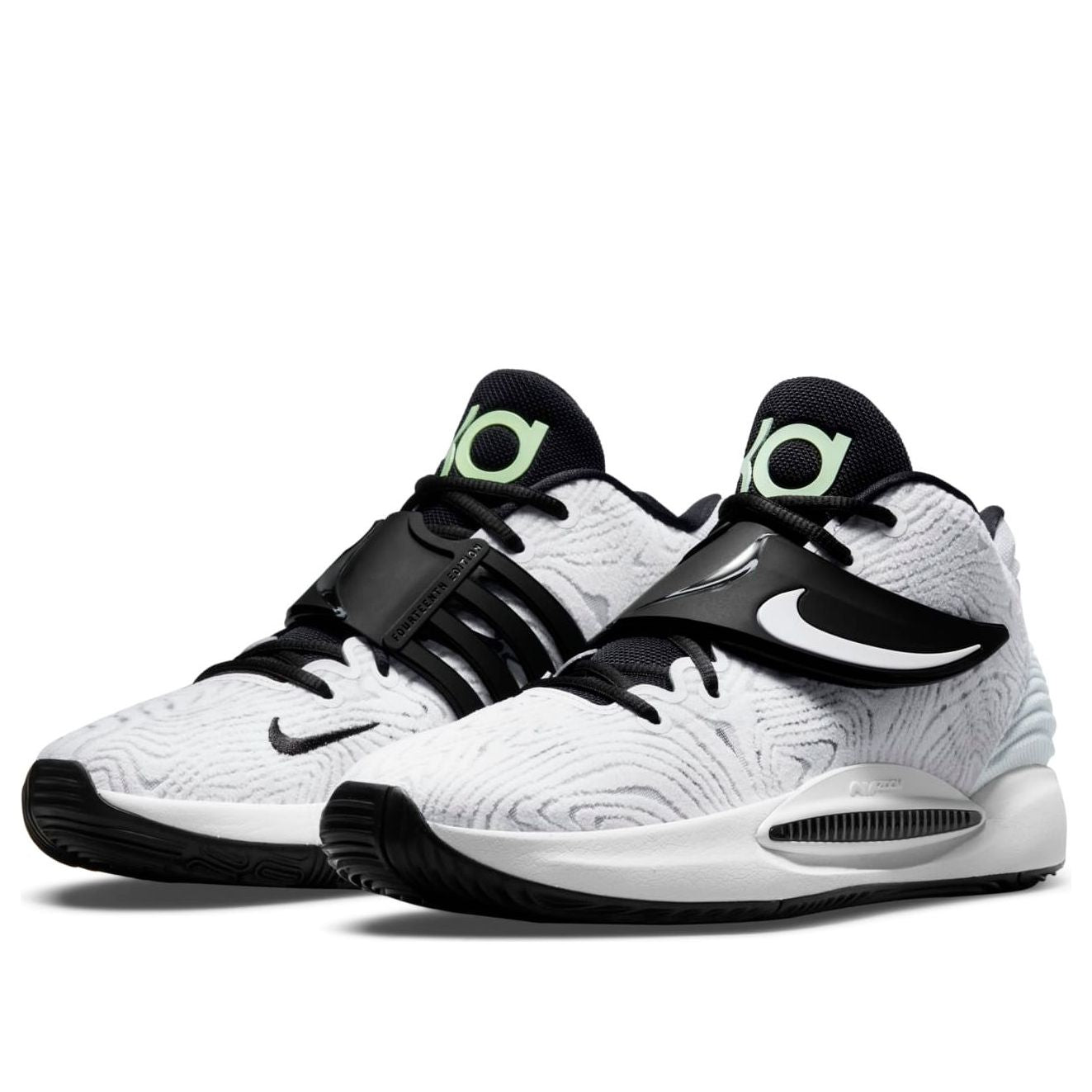Nike KD 14 TB 'White Black' DA7850-100