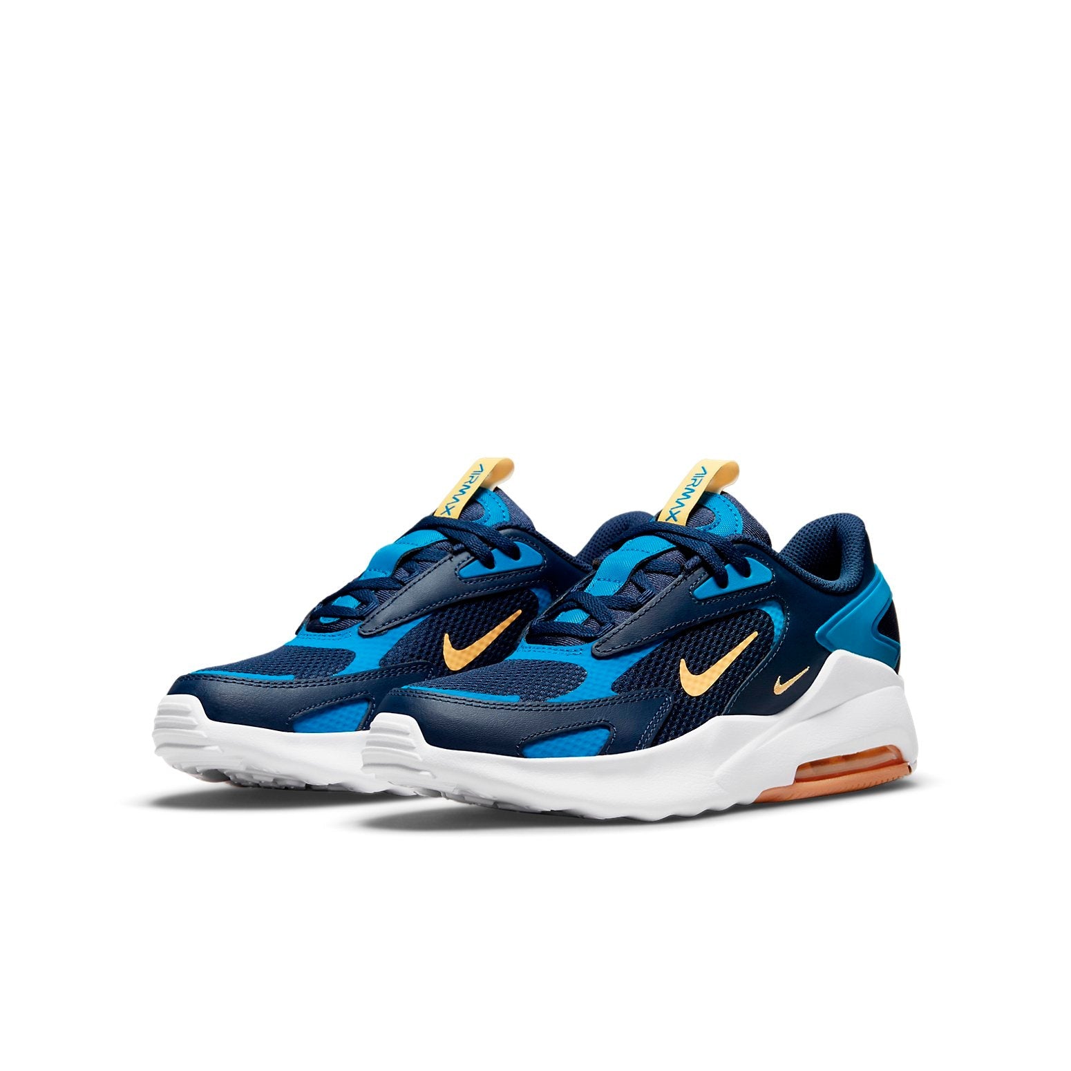 (GS) Nike Air Max Bolt Breathable Non-Slip Wear-resistant Low Tops Deep Blue CW1626-401