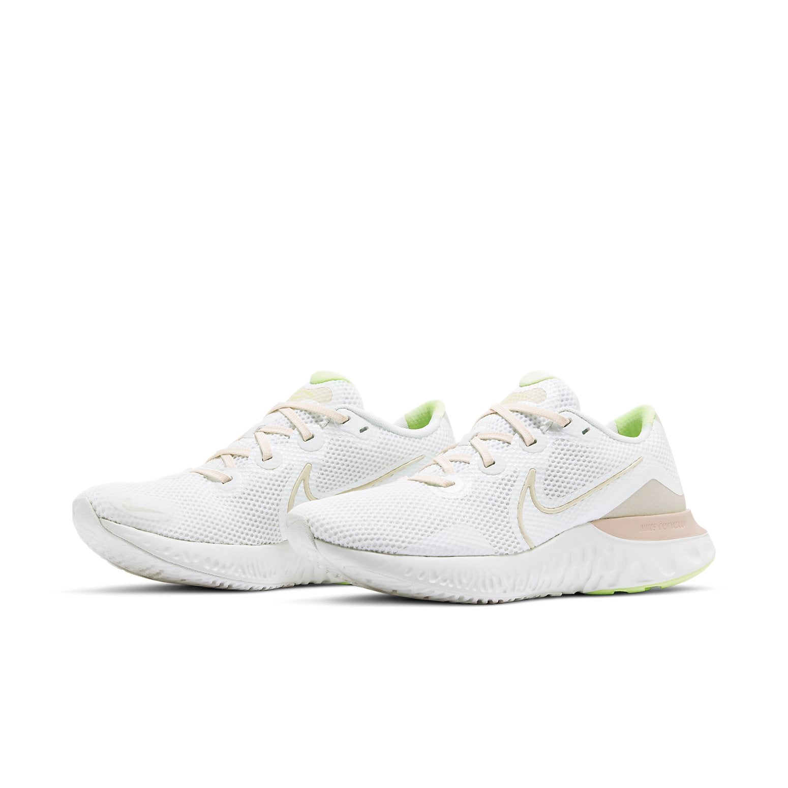 (WMNS) Nike Renew Run 'White Pink' CK6360-102
