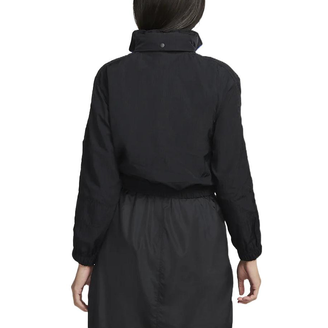 (WMNS) Nike Sportswear City Utility Woven Jacket 'Black Blue' DV8035-010