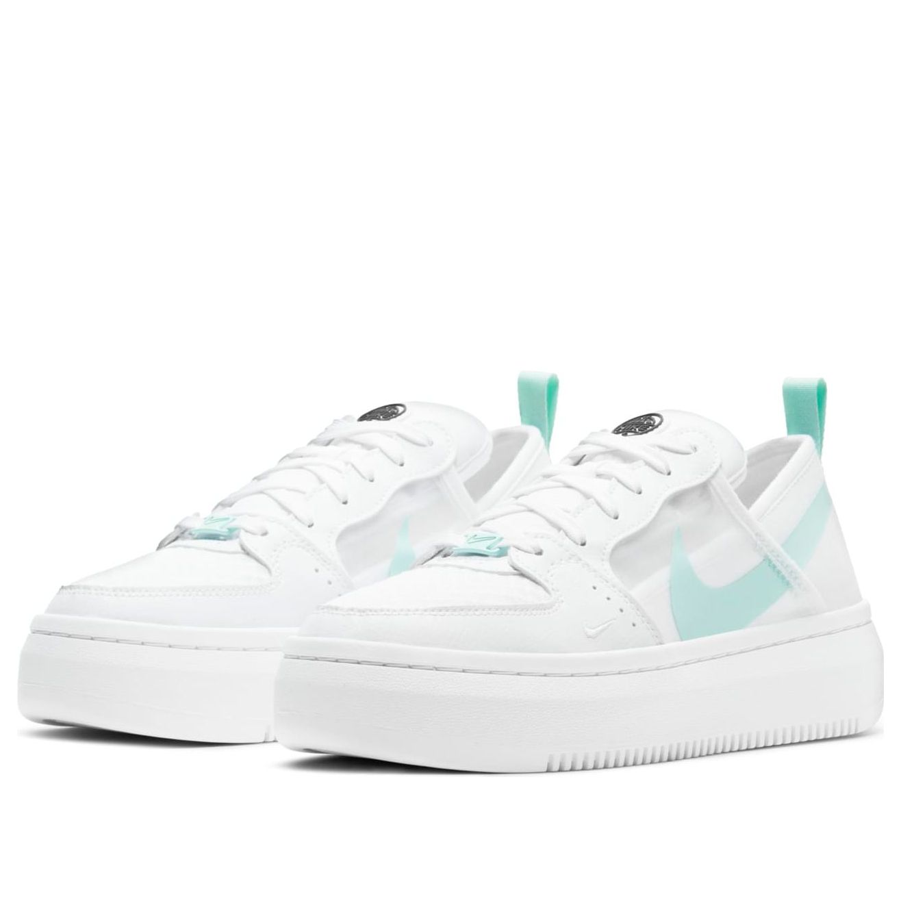 (WMNS) Nike Court Vision Alta TXT 'White Light Dew' CW6536-100