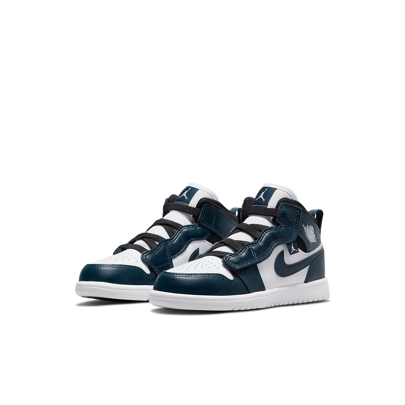 (PS) Air Jordan 1 Mid 'White Armory Navy' AR6351-411