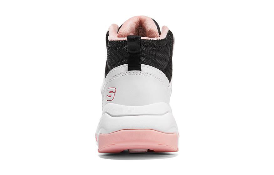 (GS) Skechers I-Conik Boots 'White Black Pink' 8701648L-WBPK