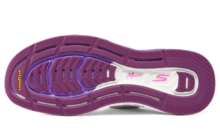 (WMNS) Skechers Go Run Forza 5 'White Purple' 172007-WPR