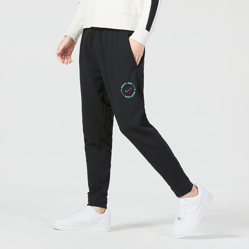 Nike Solid Color Athletic Bundle Feet Sports Pants Men's Black DQ6635-010