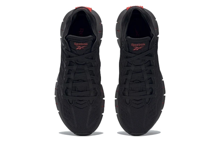 Reebok Zig Kinetica 'Black Instinct Red' FW5289