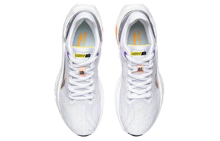 (WMNS) Li-Ning Furious Rider 5 'White Orange' ARZR002-5