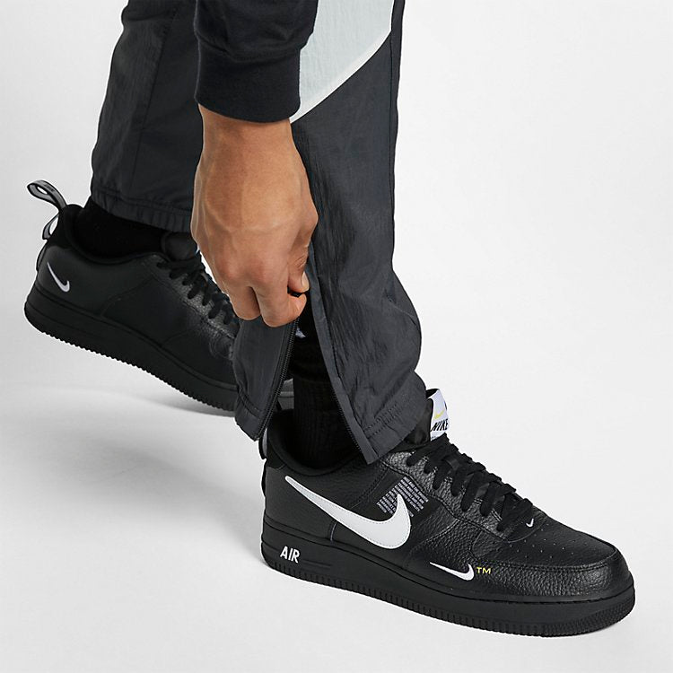 Nike Sportswear Classic Woven Track Athletic Pants 'Grey White' AR1873-060