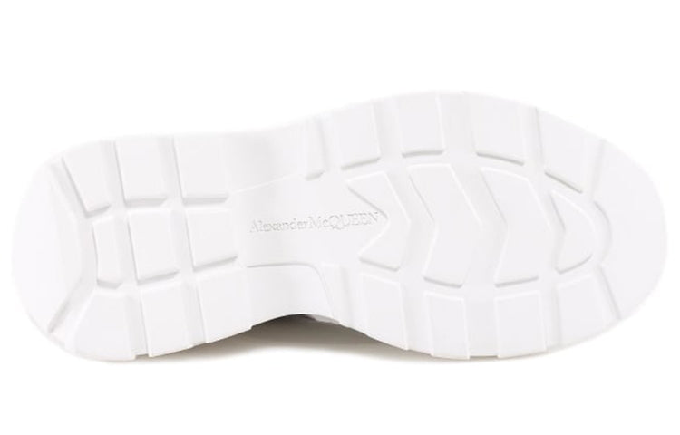 Alexander McQueen Tread Slick High-Top Sneakers 'Black White' 627206WHZ621071