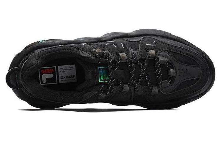 FILA Panini Low Retro Basketball Sneakers 'Black' F12M242127FBK