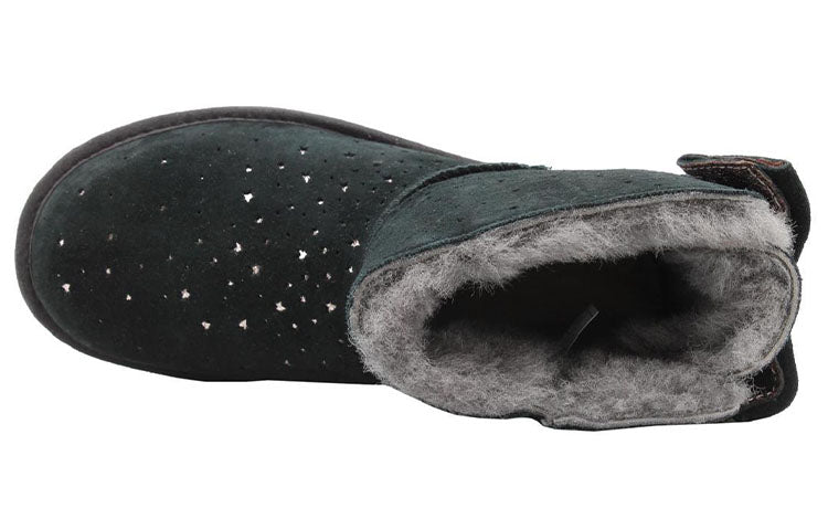 (WMNS) UGG Classic Mini Stargirl Bow Port 'Black' 1098475-BLK