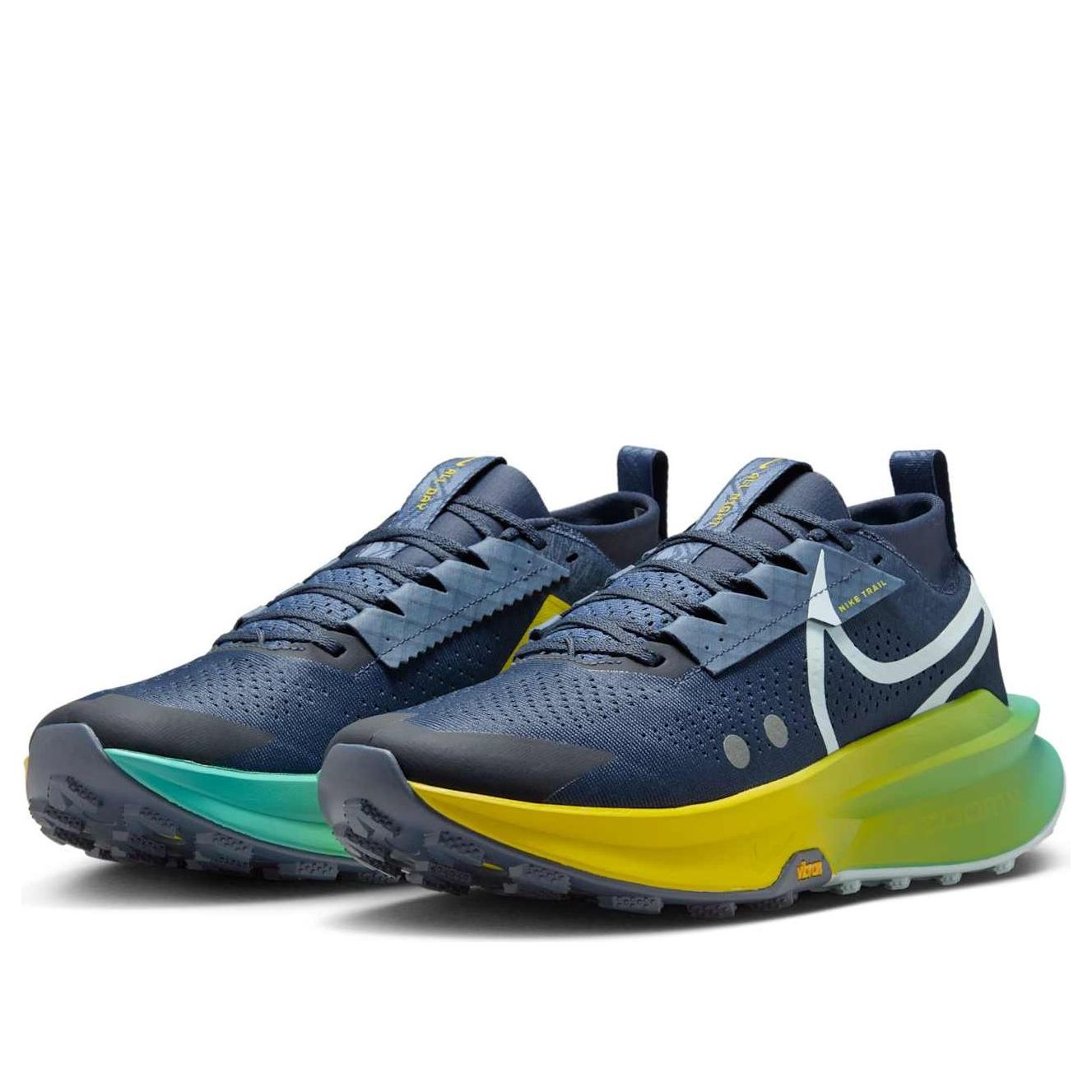 Nike ZoomX Zegama 2 'Thunder Blue Diffused Blue Opti Yellow Glacier Blue' FD5190-402