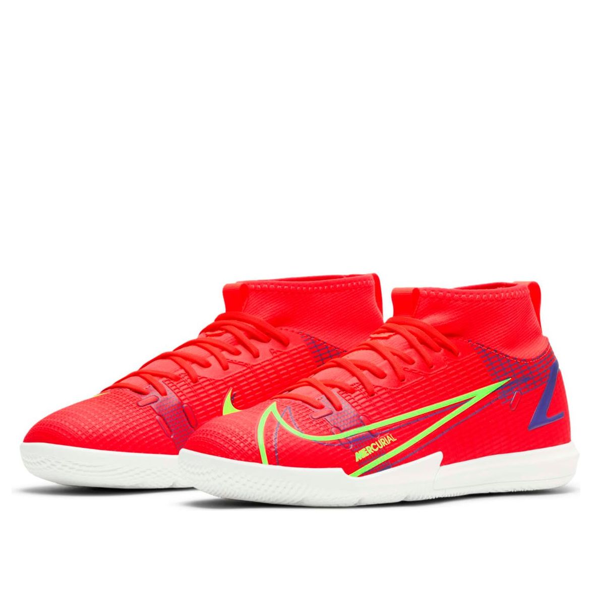 (GS) Nike Jr Mercurial Superfly 8 Academy IC 'Red Yellow Blue' CV0784-600