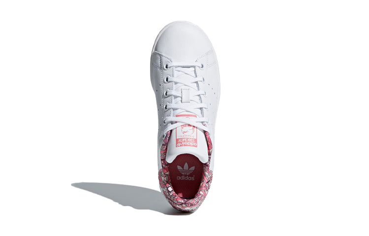 (GS) adidas Originals Stan Smith J Shoes 'White Pink' CM8189