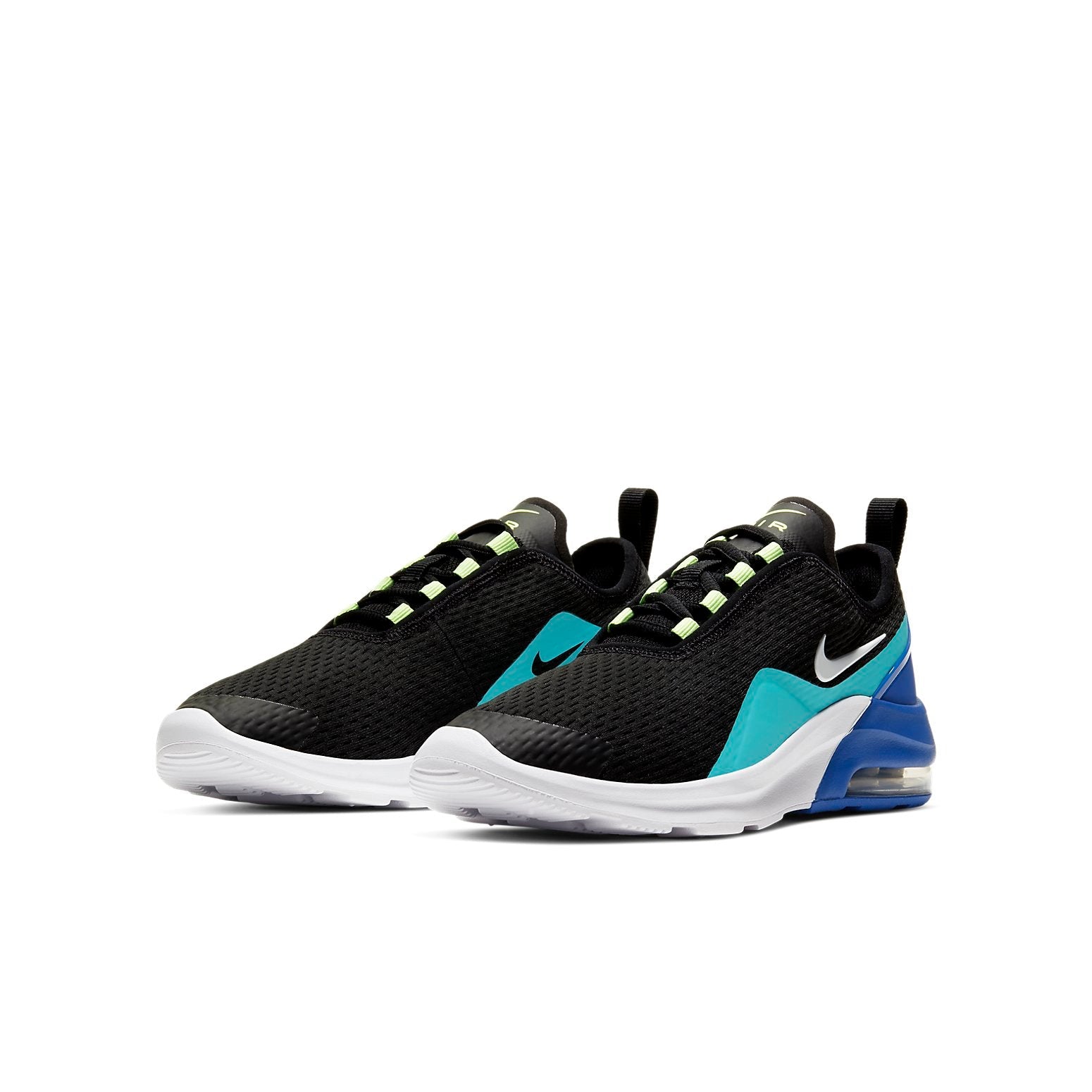 (GS) Nike Air Max Motion 2 'Black Blue Light Green' AQ2741-016