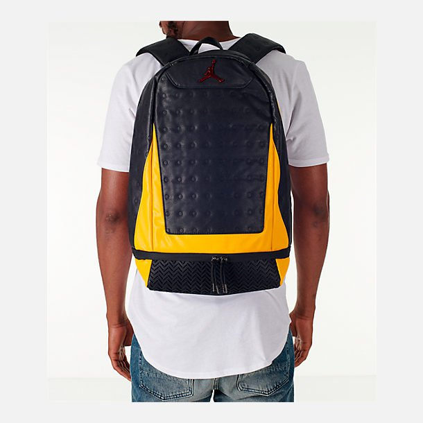 Air Jordan Retro 13 Backpack 'Yellow Black' 9A1898-K1C