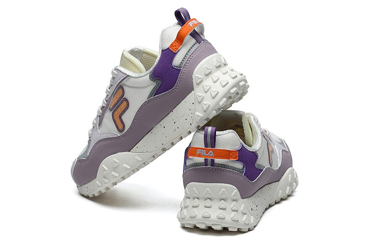 (WMNS) Fila Fusion Shoes 'White Purple Grey' T12W125209FGG