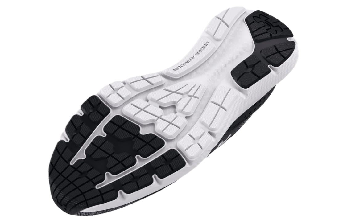 (WMNS) Under Armour Surge 3 Slip 'Black White' 3026507-001