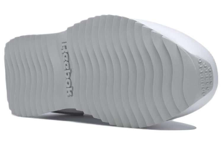 (WMNS) Reebok Royal Glide Ripple 'White Brown' GZ1422