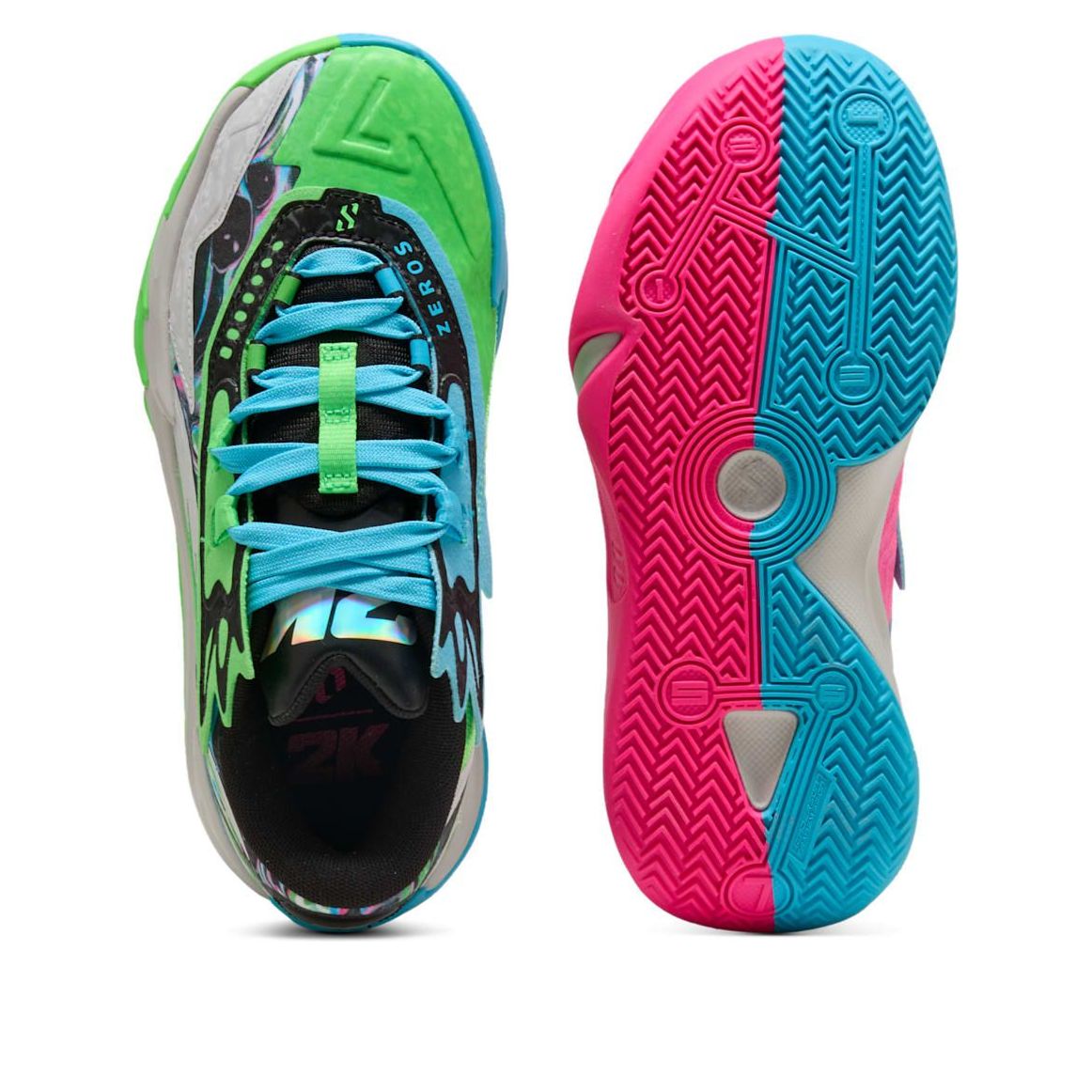 (GS) PUMA x NBA 2K Scoot Zero II 'Mismatched' 311362-01