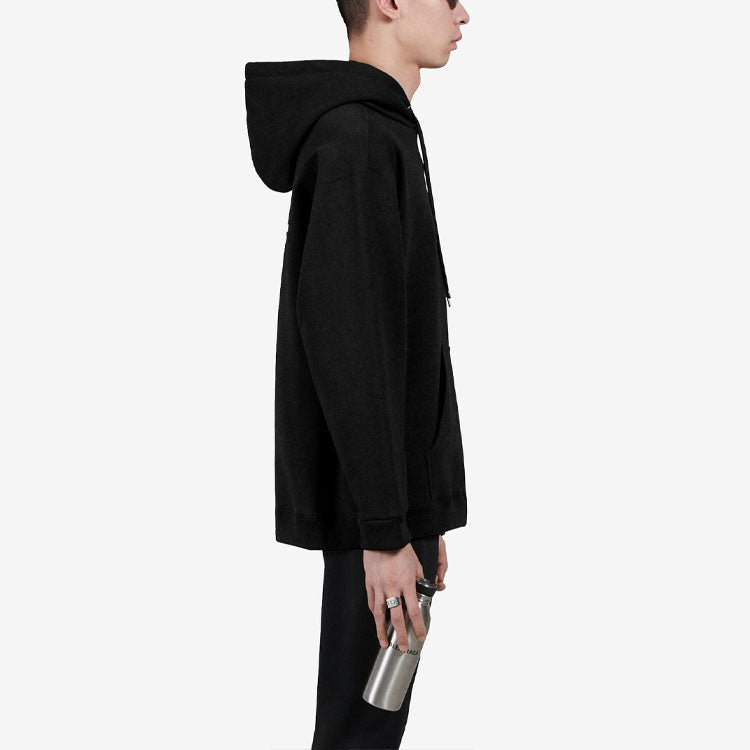 Men's Balenciaga FW21 Logo Printing Long Sleeves Black 600583TIV841070