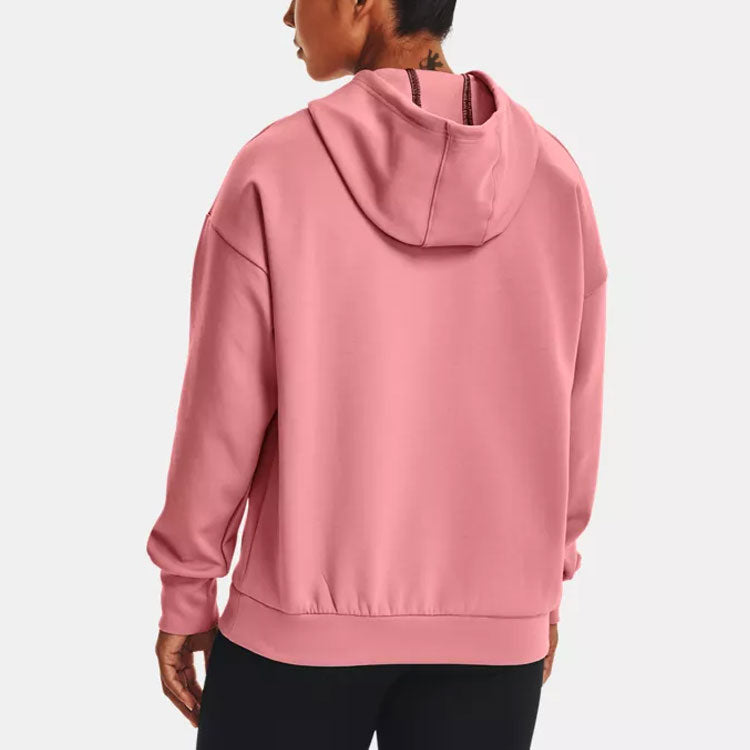 (WMNS) Under Armour Summit Knit Hoodie 'Pink Clay' 1369416-663