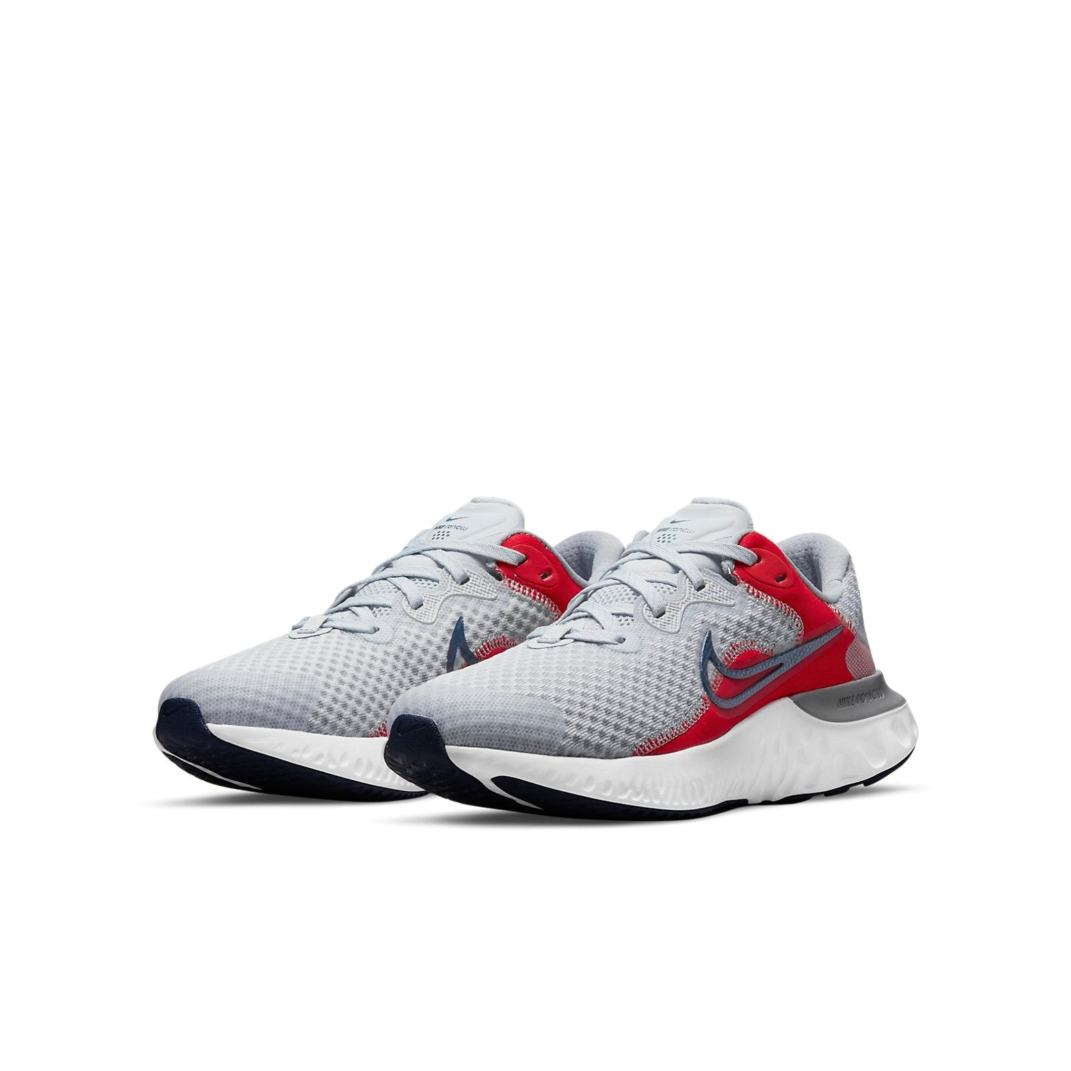 (GS) Nike Renew Run 2 Gray/Red CW3259-001