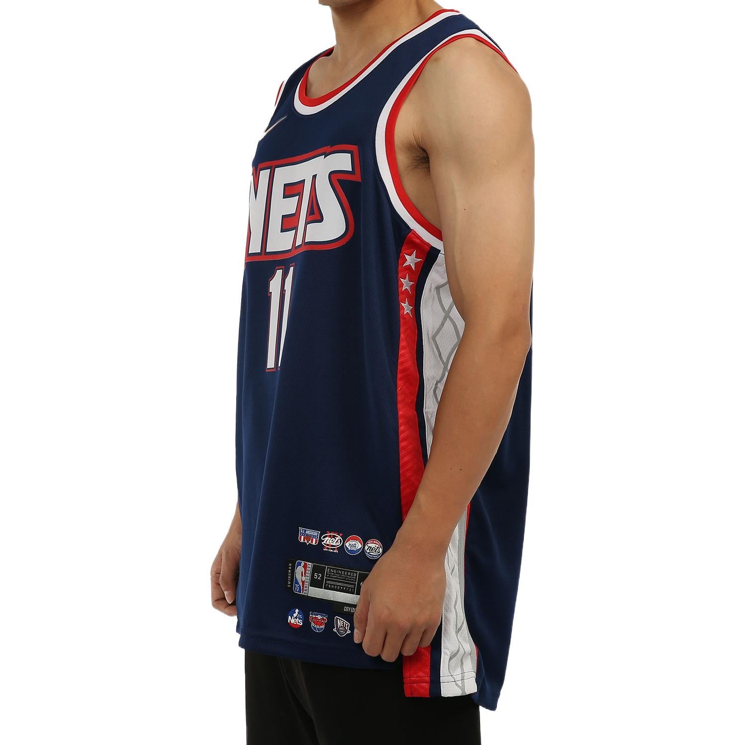 Nike x NBA 75 Brooklyn Nets Jerseys 'Kyrie Irving 11' DB4018-400