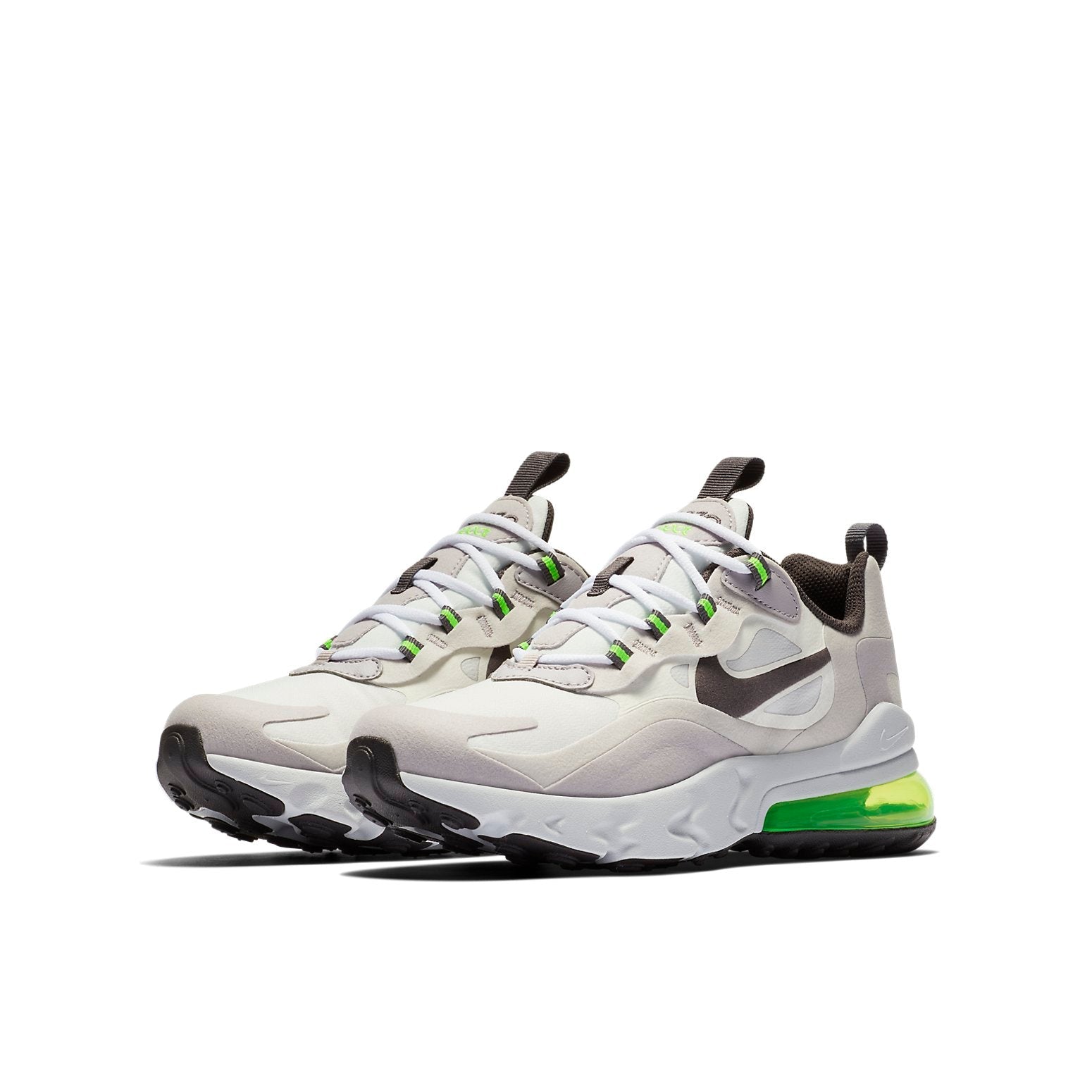 (GS) Nike Air Max 270 React 'White Silver Lilac' BQ0103-102