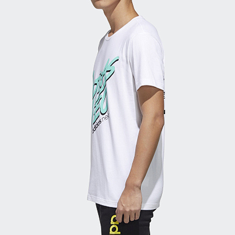 adidas neo M FAVES TEE Sports Short Sleeve White GL1193