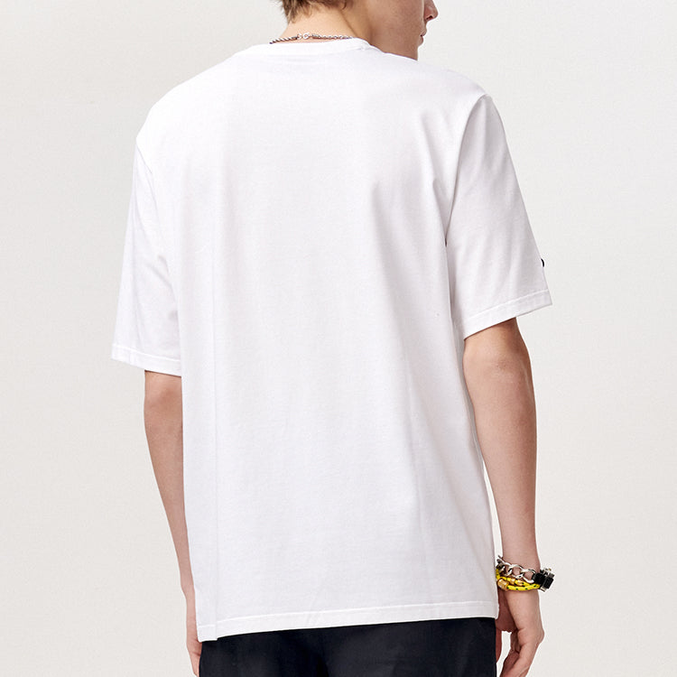 Men's FILA FUSION Round Neck Short Sleeve White T11M123106A-WT
