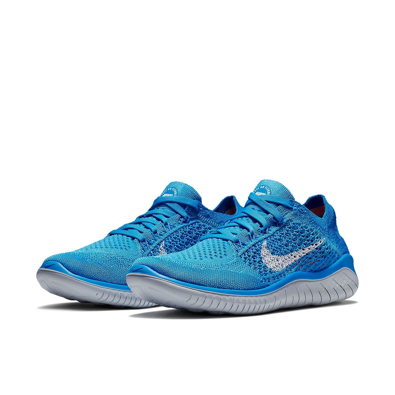 (WMNS) Nike Free RN Flyknit 2018 'Blue Glow' 942839-400