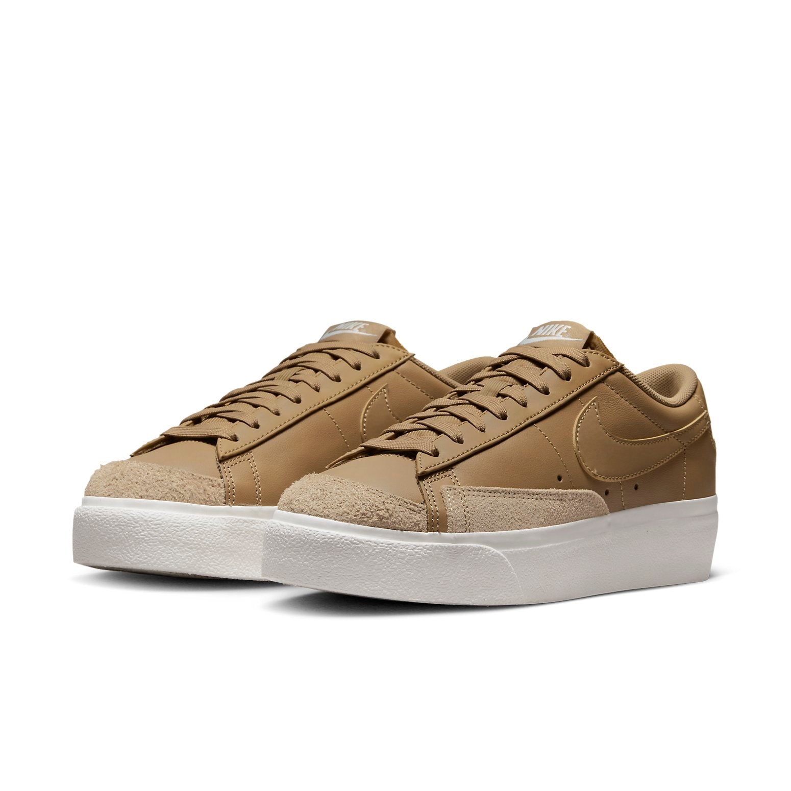 (WMNS) Nike Blazer Low Platform 'Dark Driftwood' DJ0292-200