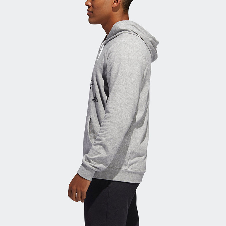adidas Definition Hdy Athleisure Casual Sports hooded Pullover Gray FR9335