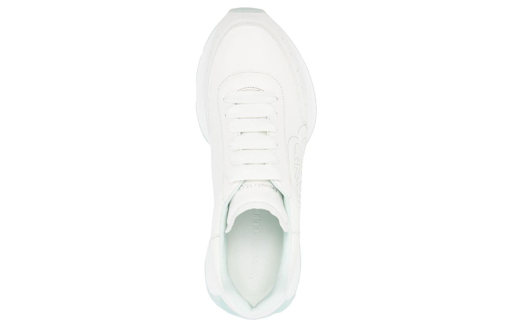 Alexander McQueen Sprint Runner 'White Green' 705076WIC9F8931