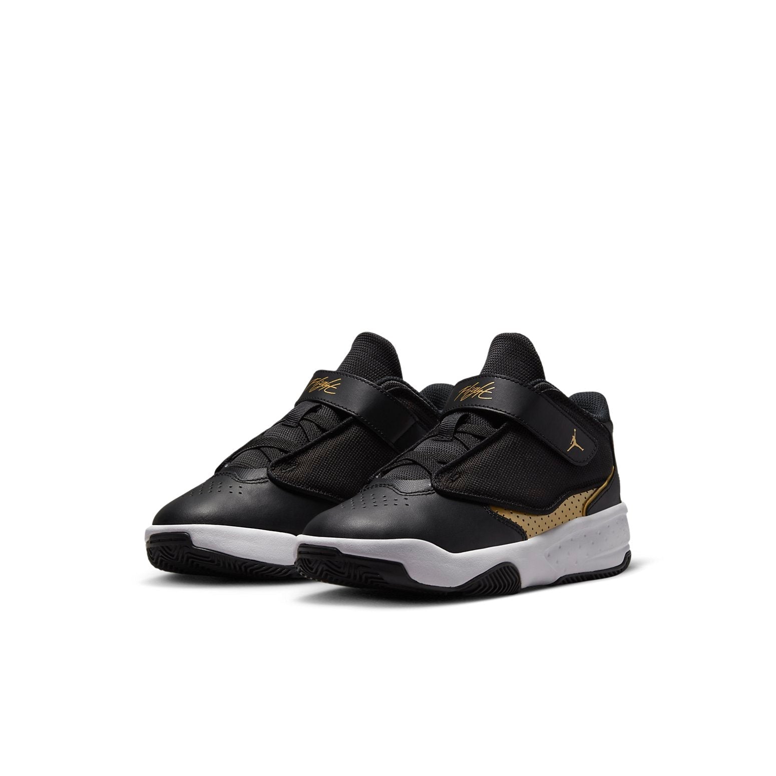 (PS) Air Jordan Max Aura 4 'Black Metallic Gold' DQ8403-071