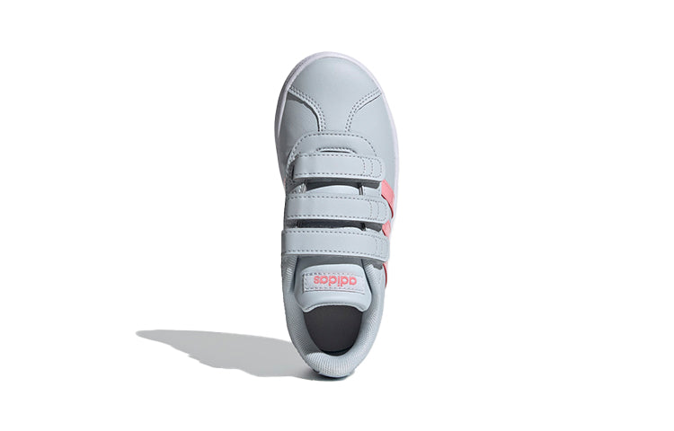 (PS) adidas VL Court 2.0 'Blue Pink' FY9272