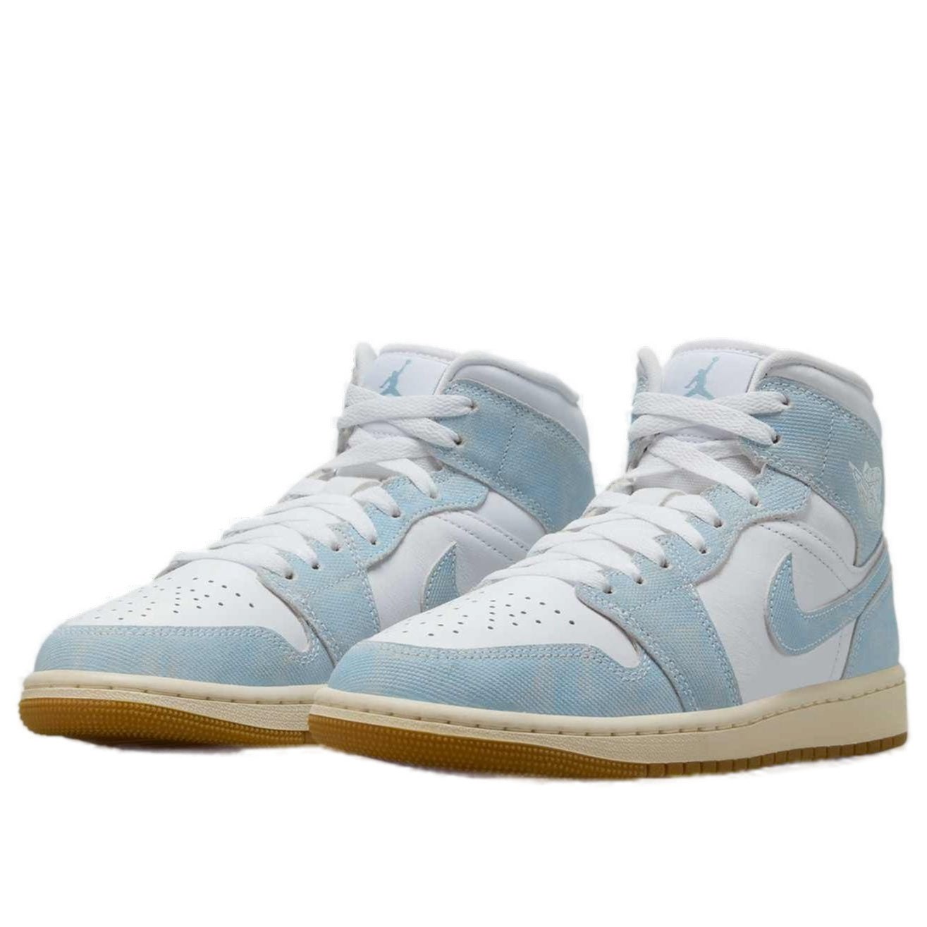 (WMNS) Air Jordan 1 Mid 'Denim' HQ2005-100