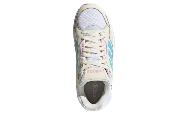 (WMNS) adidas neo Run9tis 'Creamyellow White Blue' FZ1459