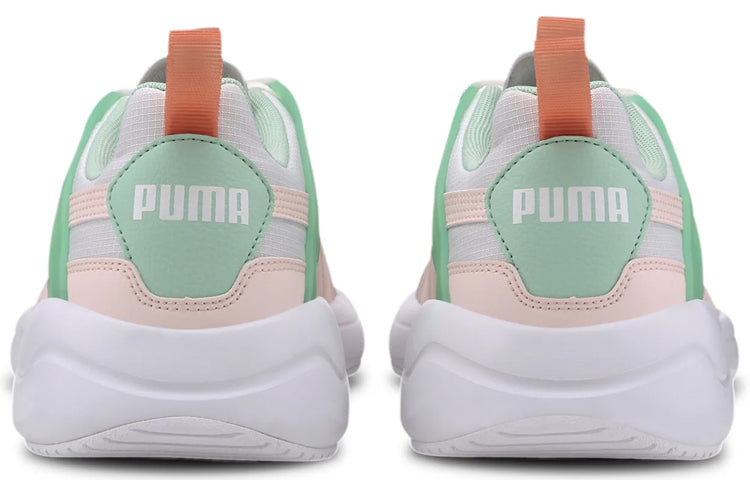 (WMNS) PUMA Nuage Run Cage Grey/Green/Pink 372708-01