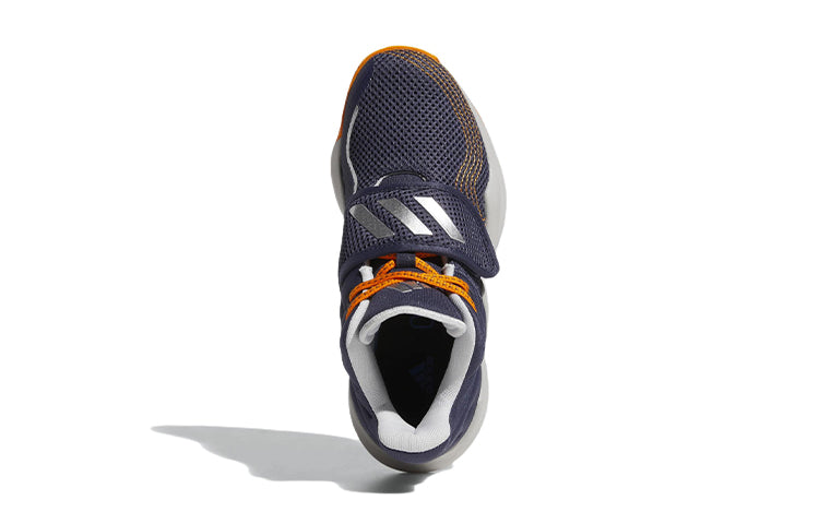 (GS) adidas Deep Threat Primeblue 'Shadow Navy Orange Rush' GY2888